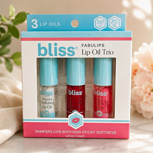 Bliss fabulips lip oil trio - bliss,