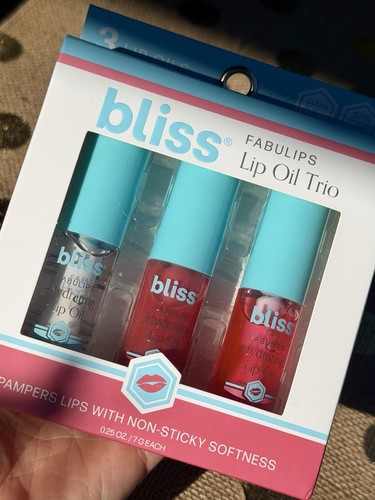 Bliss fabulips lip oil trio - bliss,