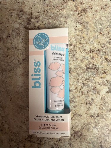 Bliss fabulips vegan lip balm - vegan,
