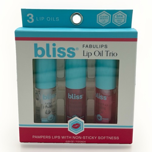Bliss fabulips lip oil trio - fabulips,
