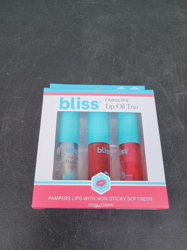 Bliss fabulips lip oil trio - bliss,